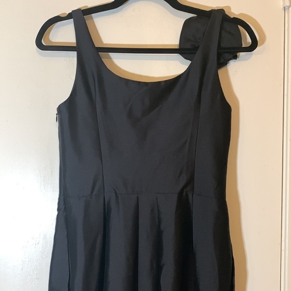 Kimibilla Silk and Wool Pleated Flower Rosette Dress, 2 - Picture 2 of 10